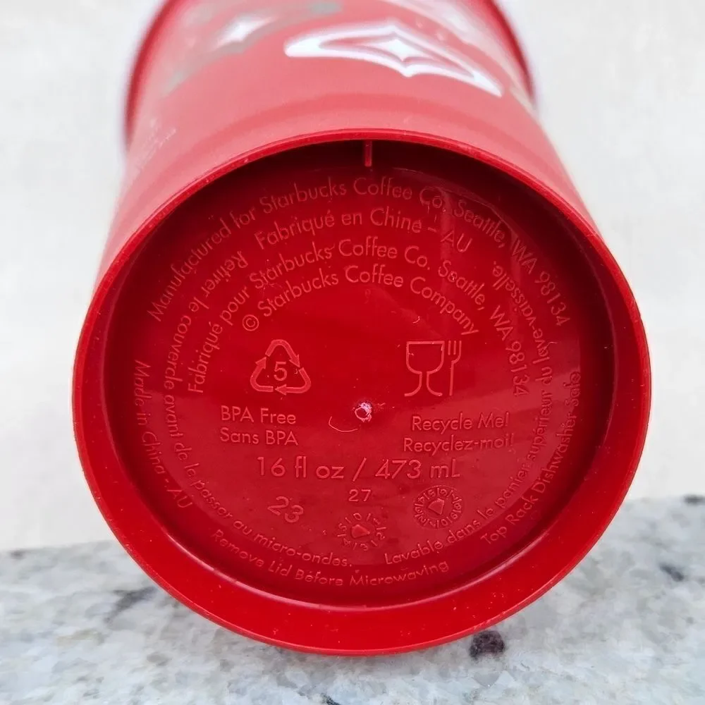 Starbucks holiday reusable